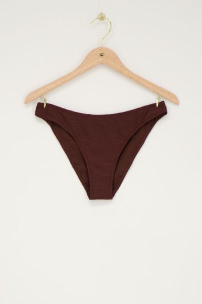 Brown Bikini Bottoms With Texture My Jewellery