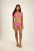 Roze Glanzend Bikini Broekje Braziliaans My Jewellery