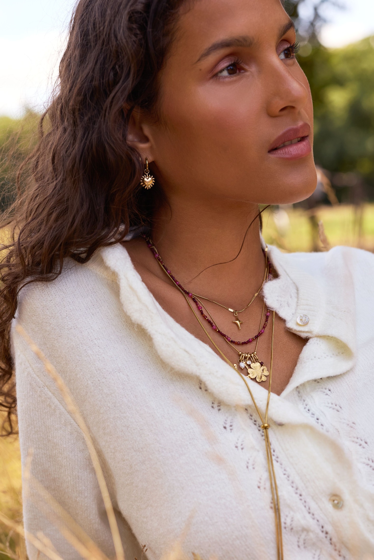Fortune necklace with North Star | My Jewellery