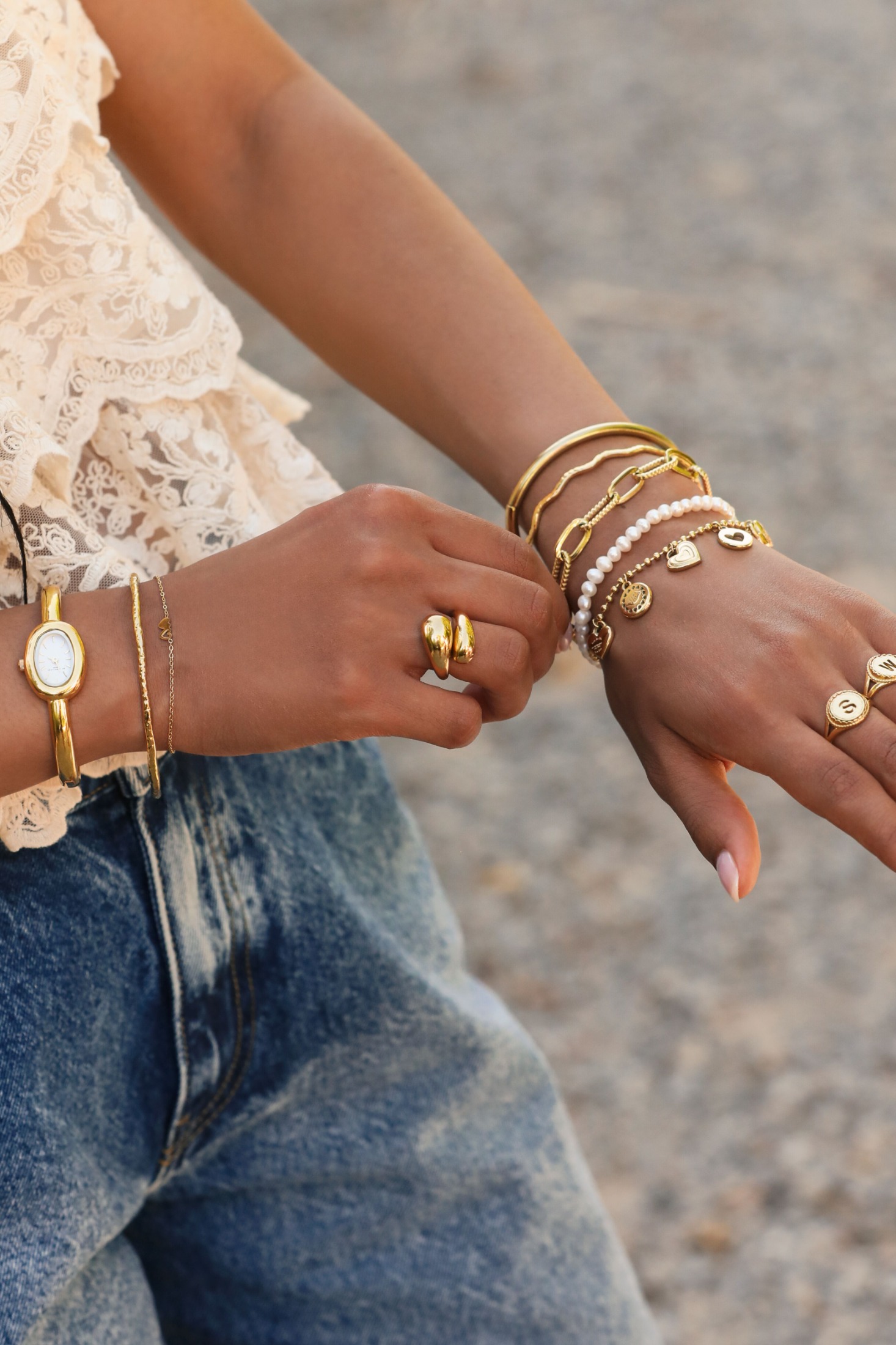 Statement ring chunky bubble | My Jewellery