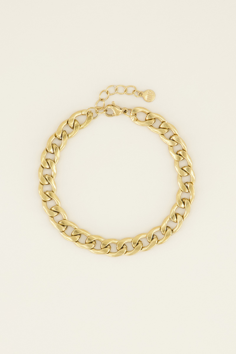 Bracelet with flat chains