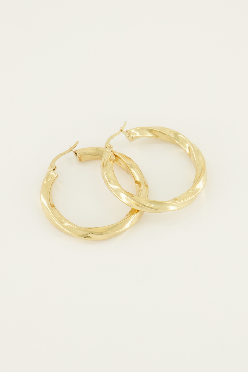 Ohrringe mit gedrehtem Effekt | My Jewellery