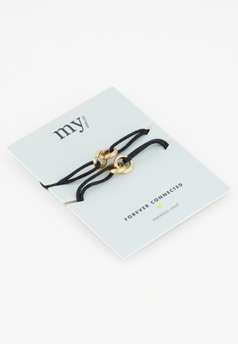 Bracelet noir« Forever connected » - Zalando | - My jewellery - Modalova