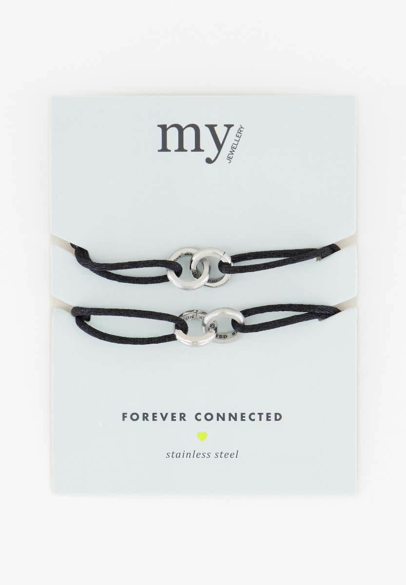 Bracelet noir« Forever connected » - Zalando | - My jewellery - Modalova