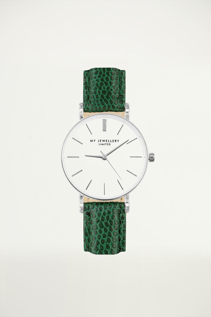 My Jewellery Small Vintage Watch - Green female Groen one size