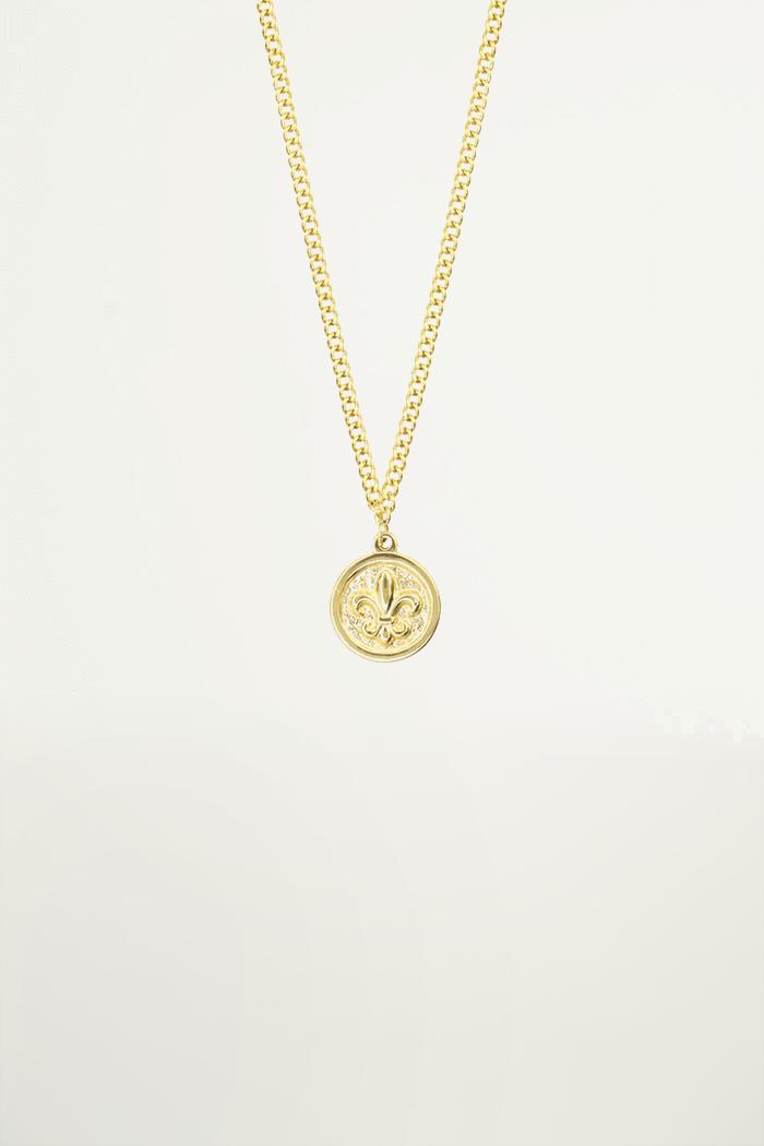 My Jewellery Ketting fleur de lis female Goud/Zilver one size