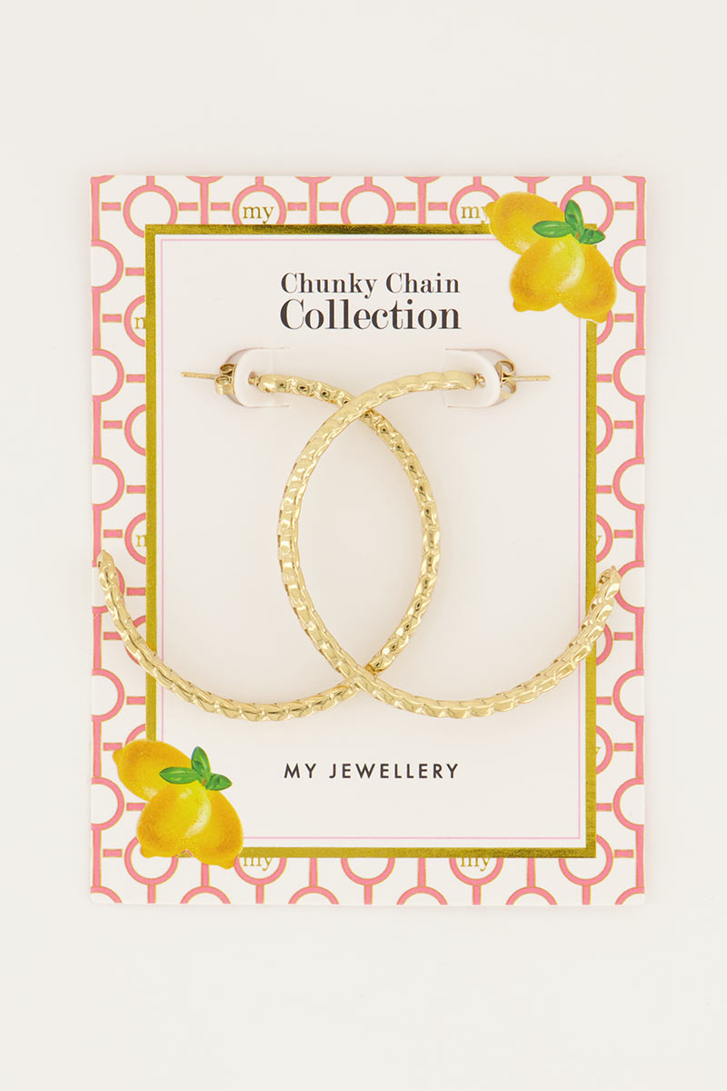 Oorbellen chunky statement
