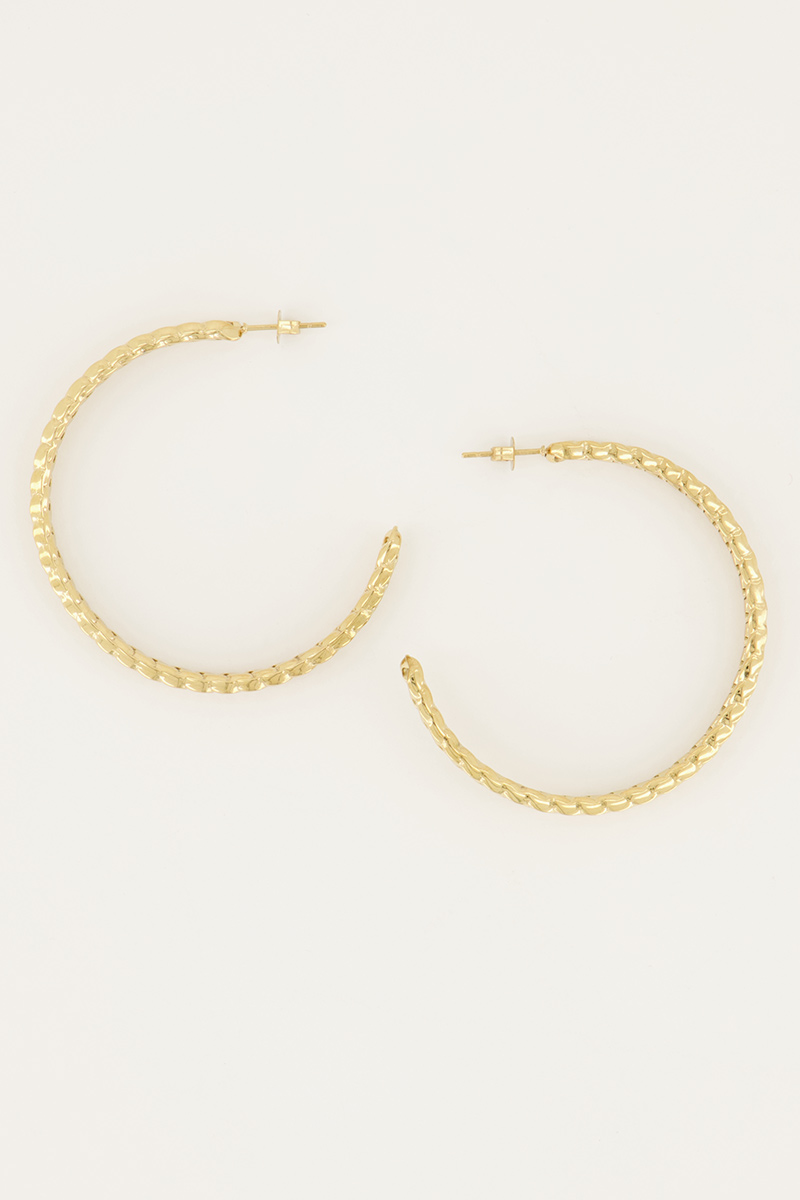 Oorbellen chunky statement