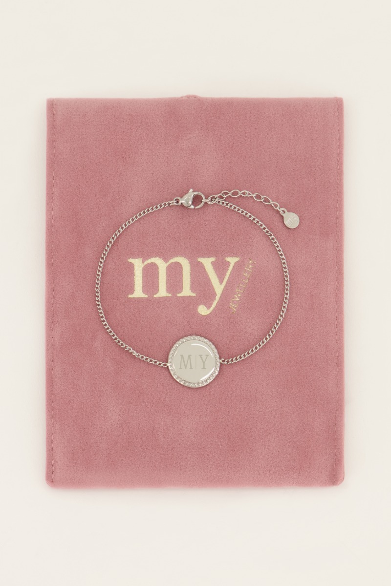 Atelier armband met ronde bedel | My Jewellery