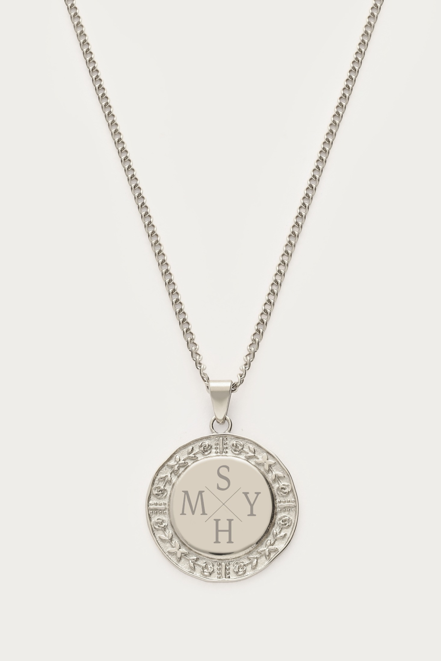 Atelier lange ketting met vintage bedel