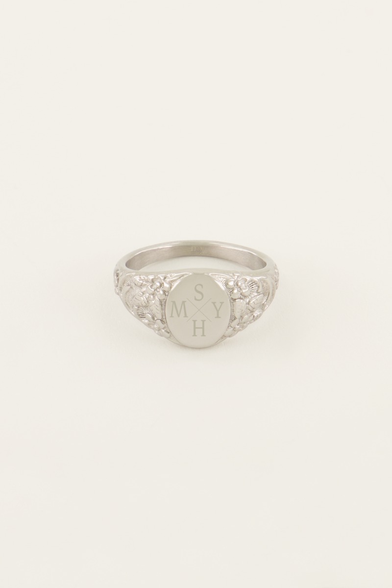 Bague chevalière à graver Atelier | - My jewellery - Modalova