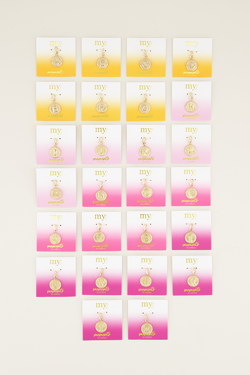 Moments letter charm