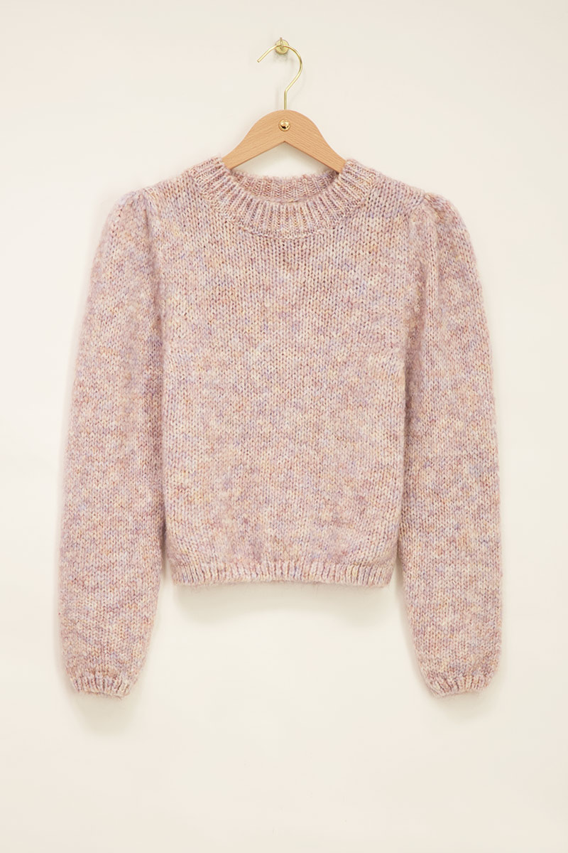 Pull en maille avec mélange de couleurs | - My jewellery - Modalova