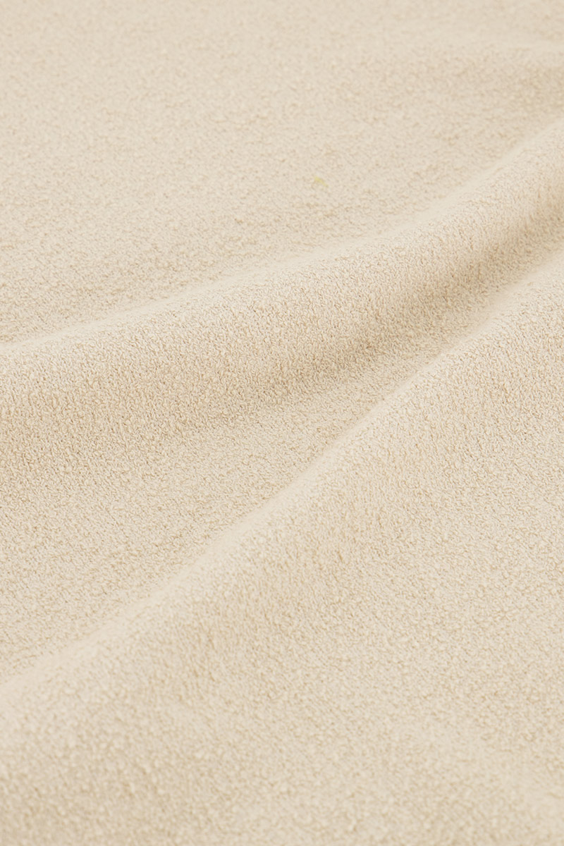 Beige textured sleeveless T-shirt | My Jewellery