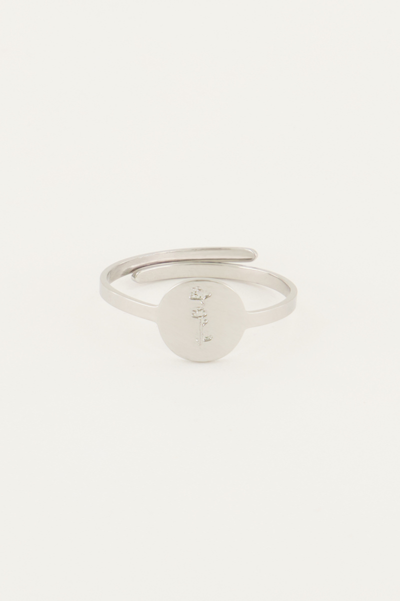 Birth Flower ring