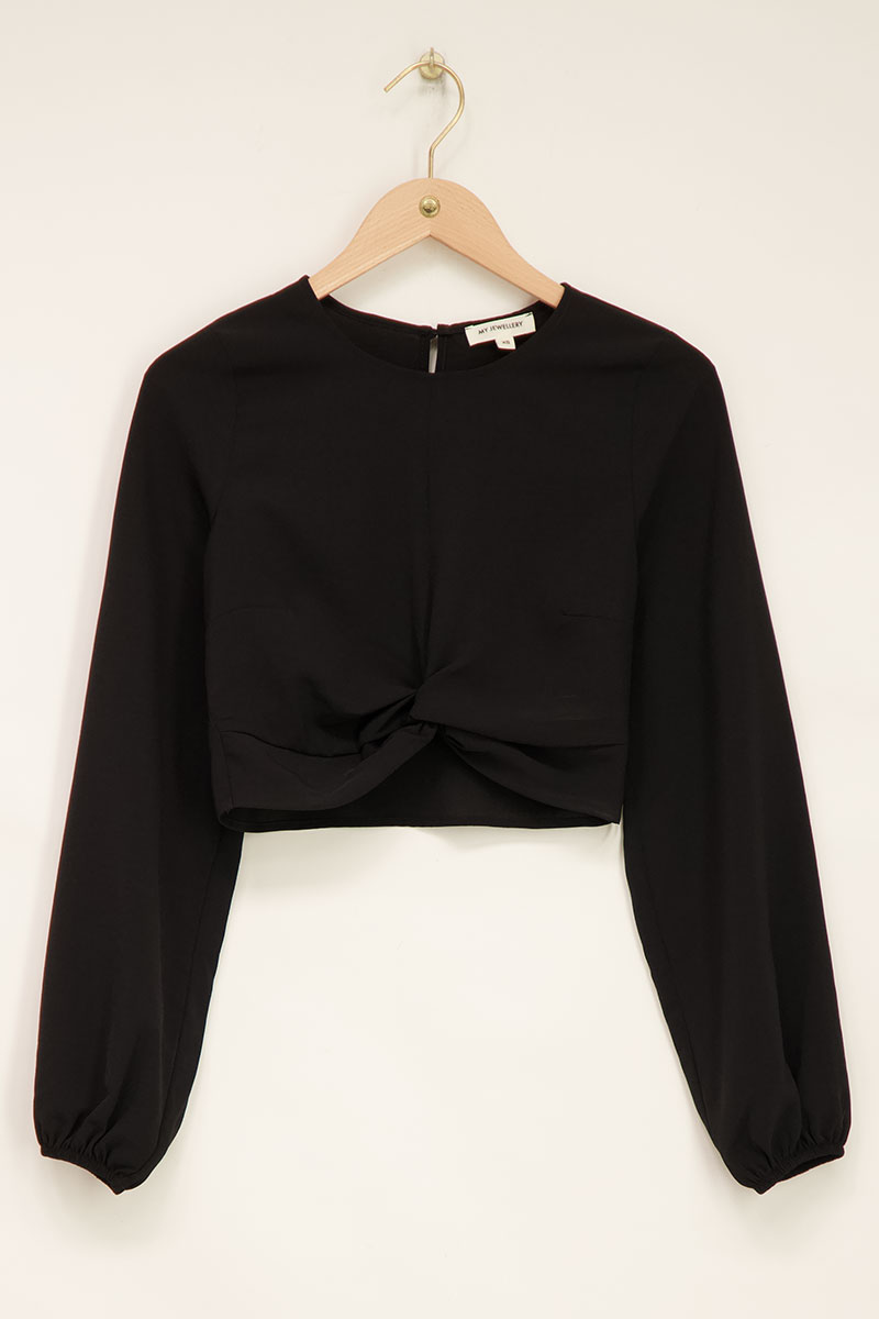 Top à nœud en crêpe | - My jewellery - Modalova