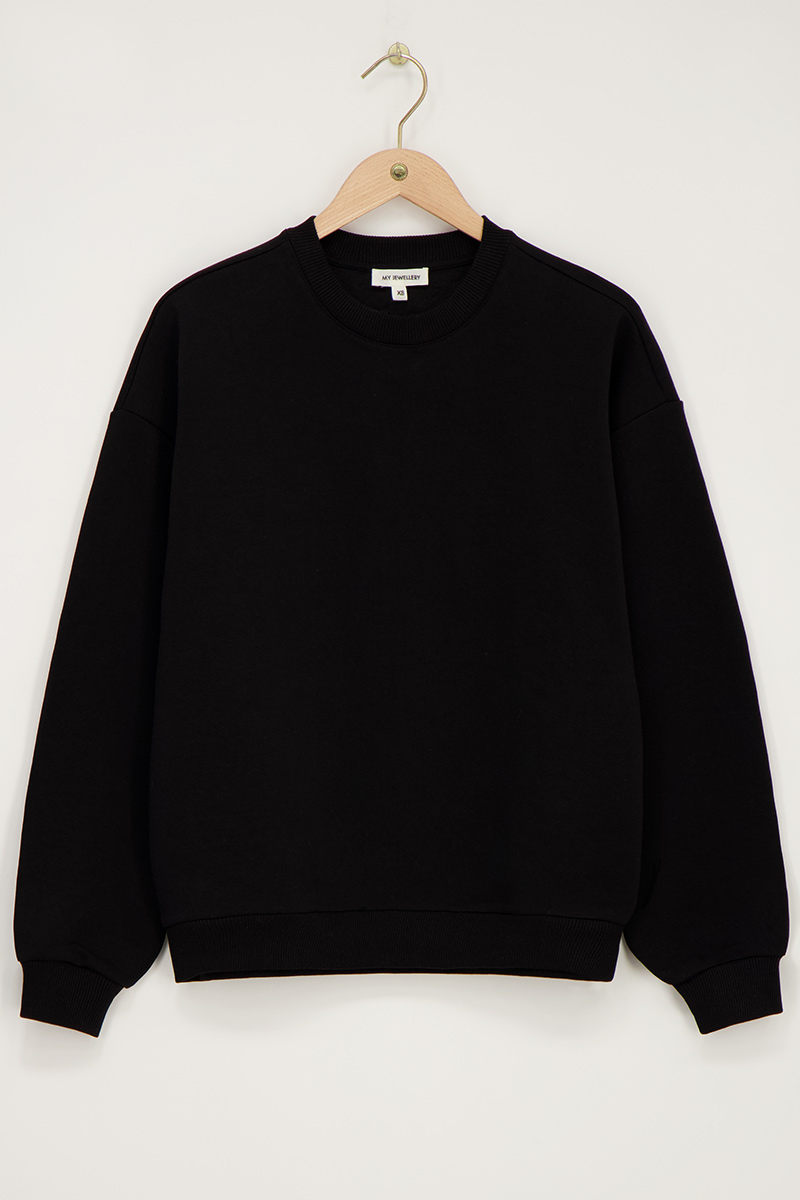 Black sweater "Atelier paris" | My Jewellery