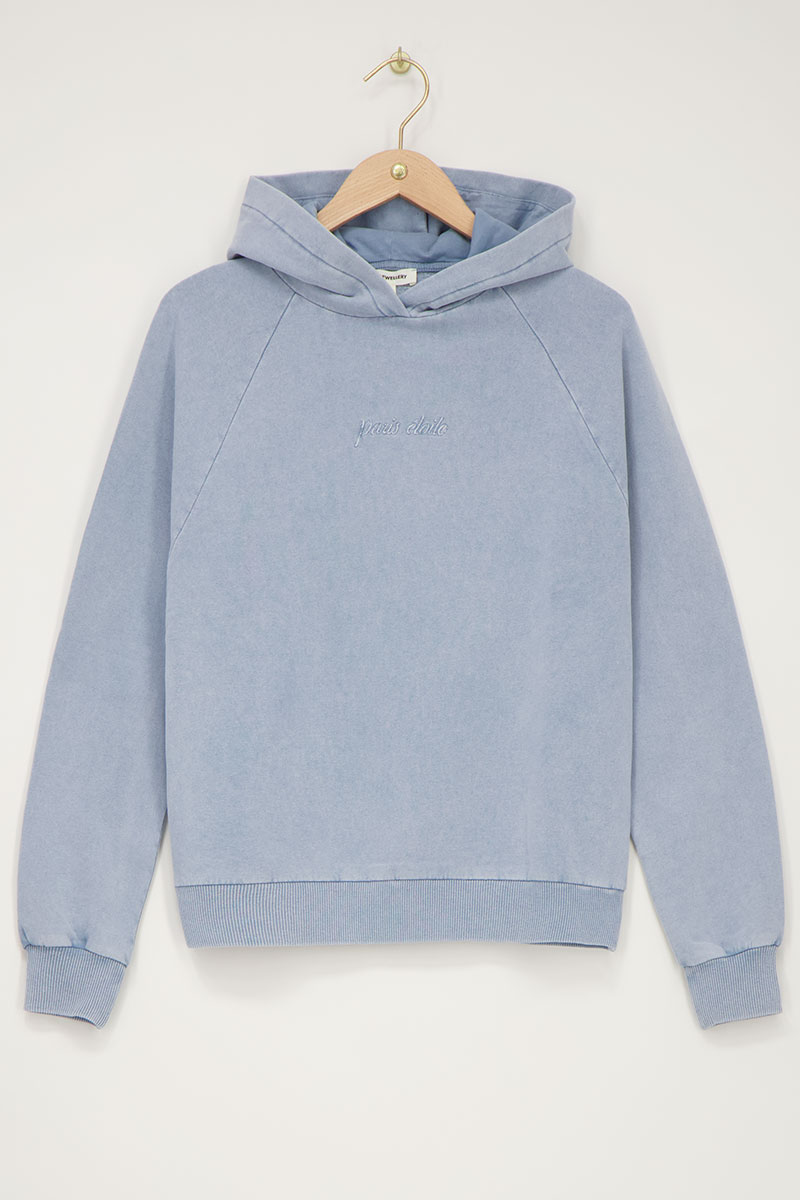 Blauwe hoodie Paris étoile | My Jewellery