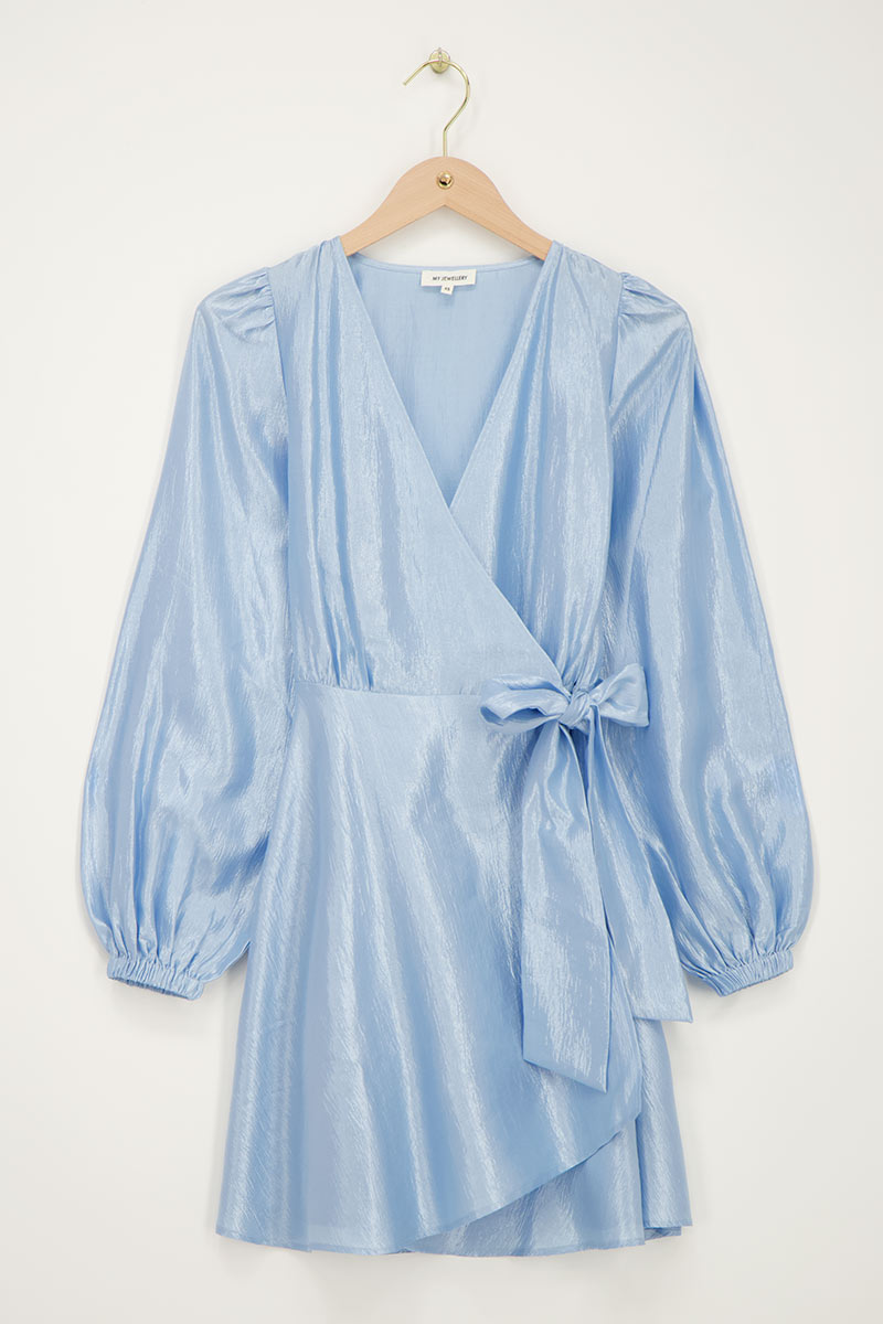 Robe portefeuille brillante | - My jewellery - Modalova