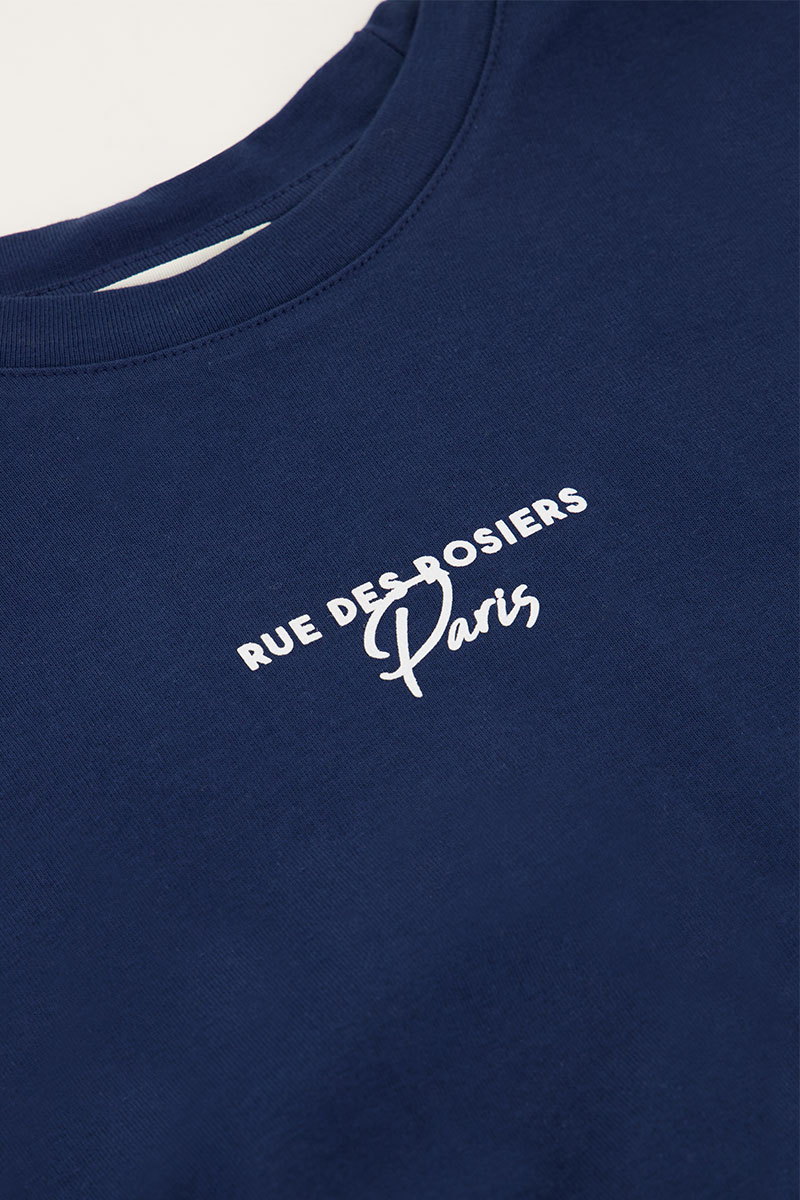 Blue T-shirt "Circle I'art" | My Jewellery