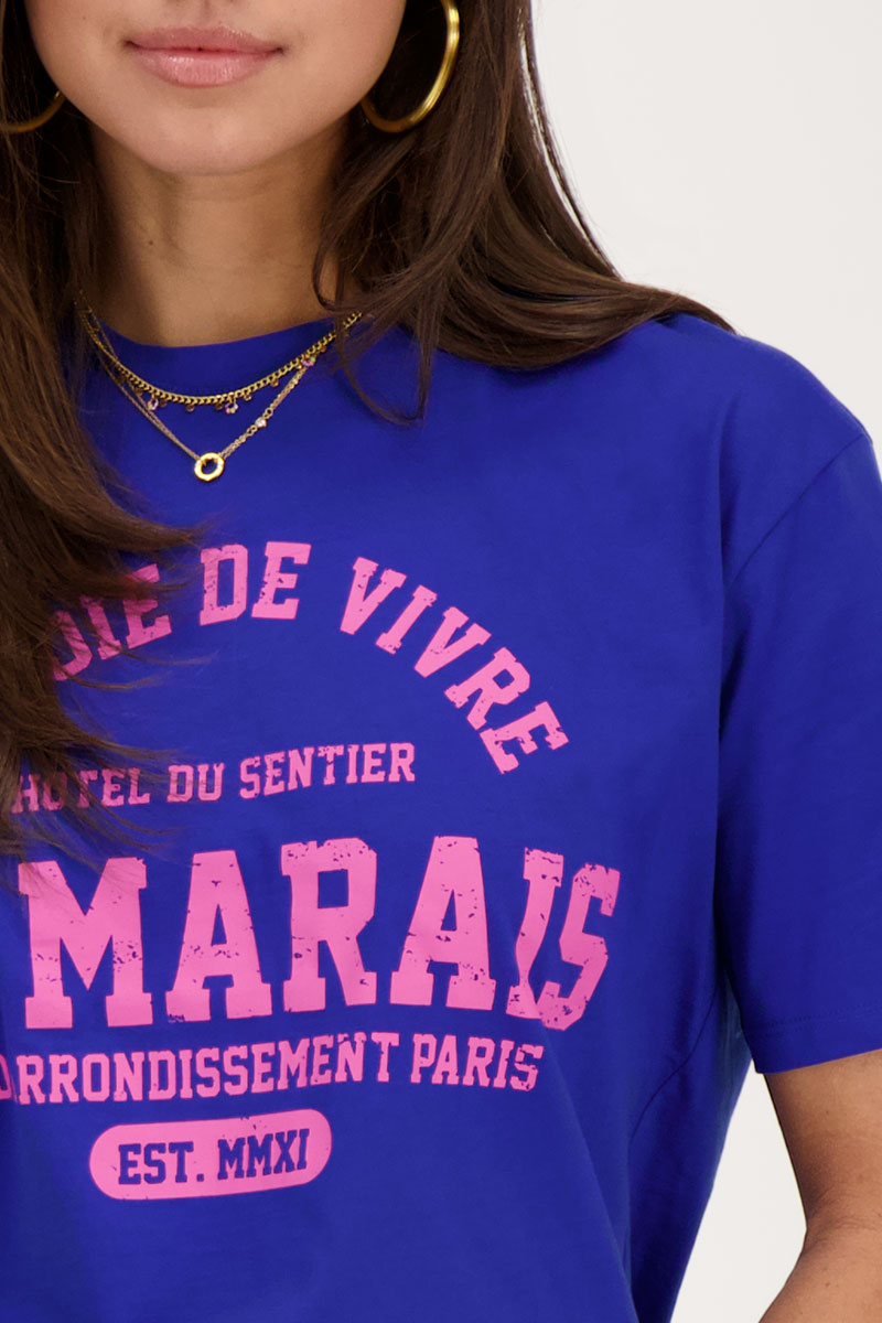 Blue T-shirt le marais | My Jewellery