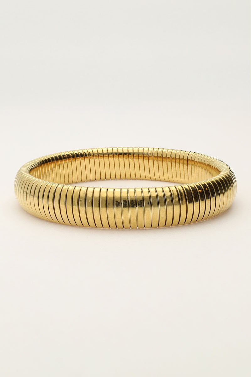 Bold elastic bangle big