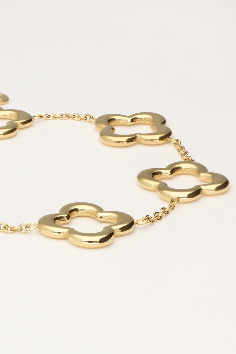 Bracelet with five clovers | My Jewellery