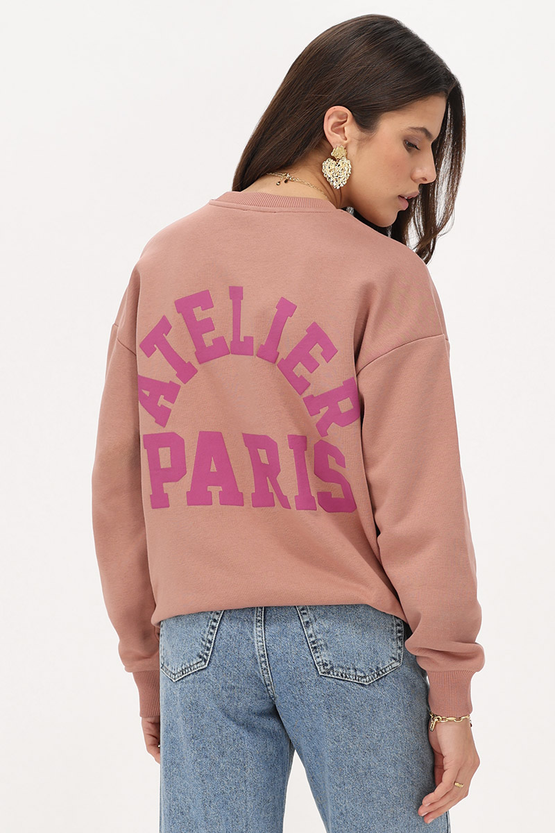 Brown sweatshirt "Atelier Paris" | My Jewellery