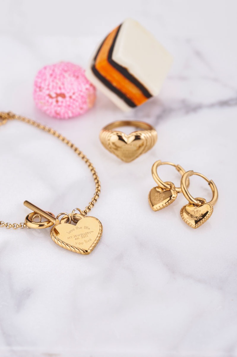 Candy armband met hartje | My Jewellery