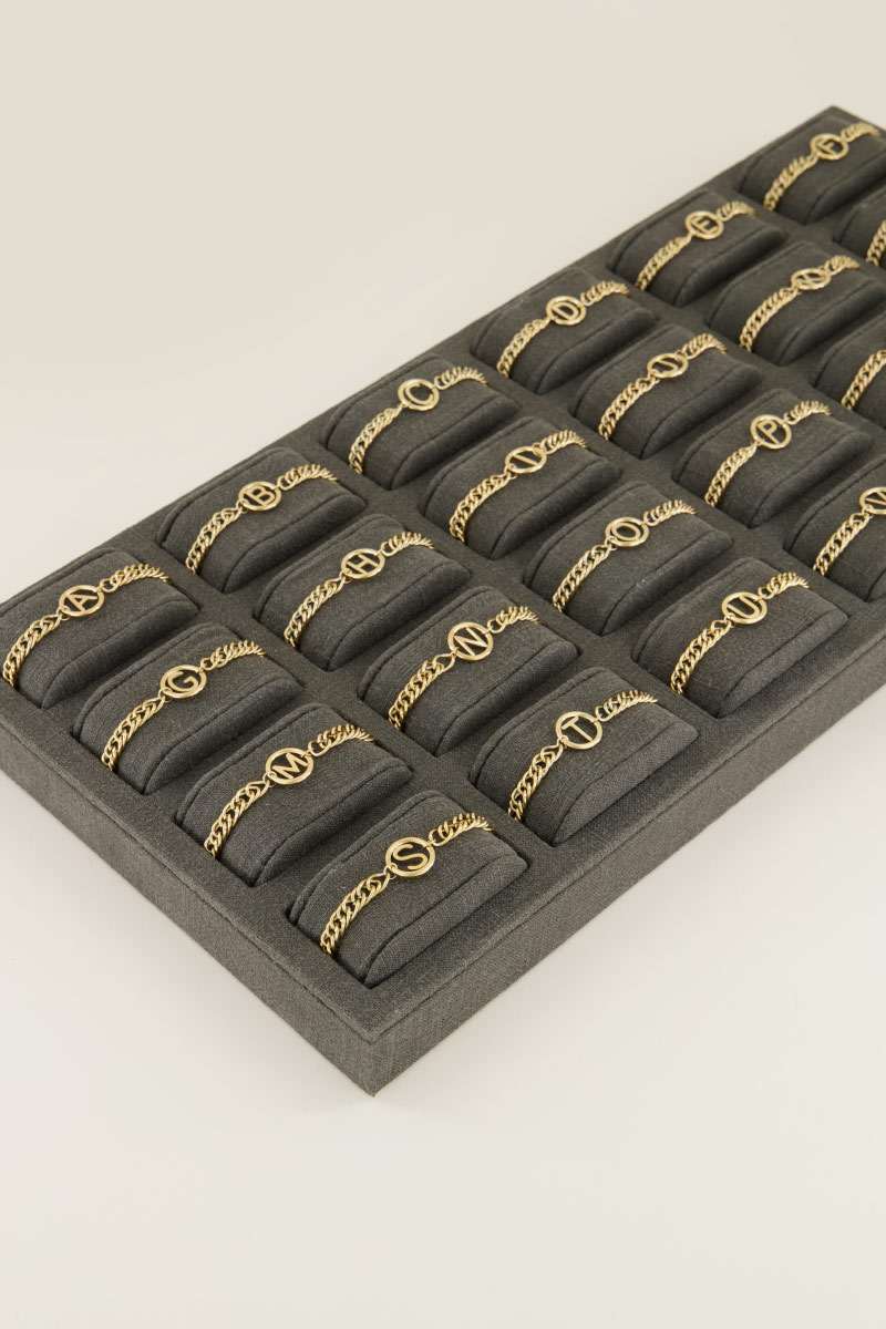 Armband chuncky initials | Armbanden | My Jewellery