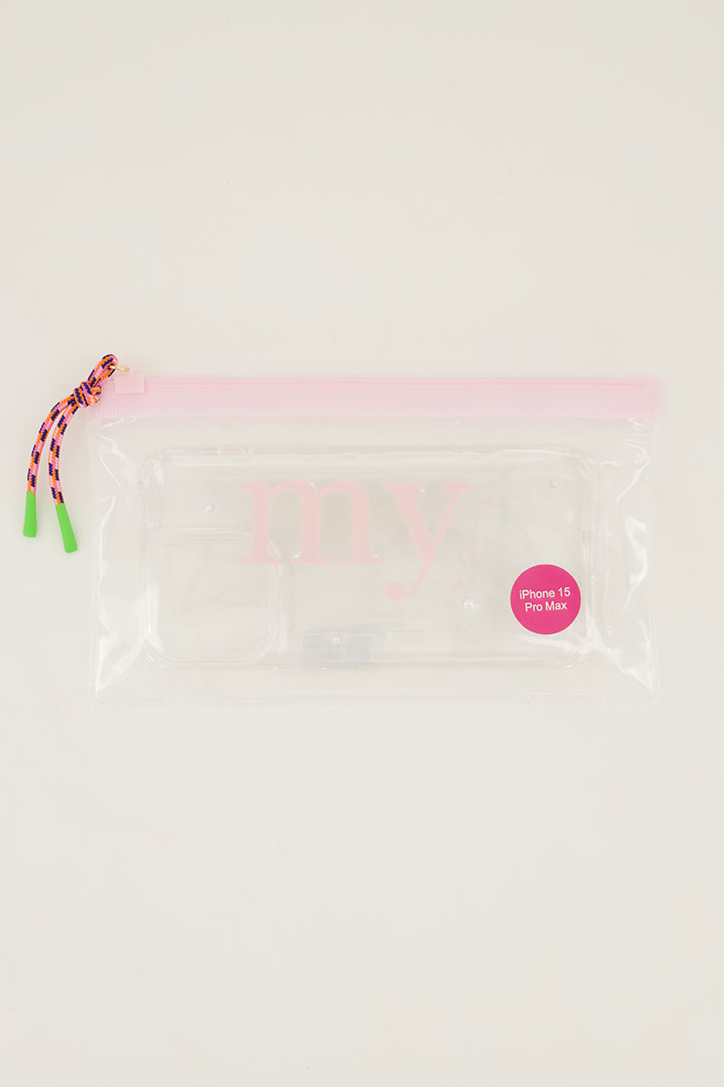 Transparent phone case with pearls | My Jewellery