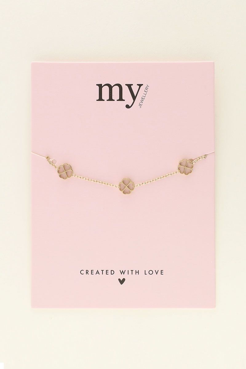 Bracelet with clovers | My Jewellery