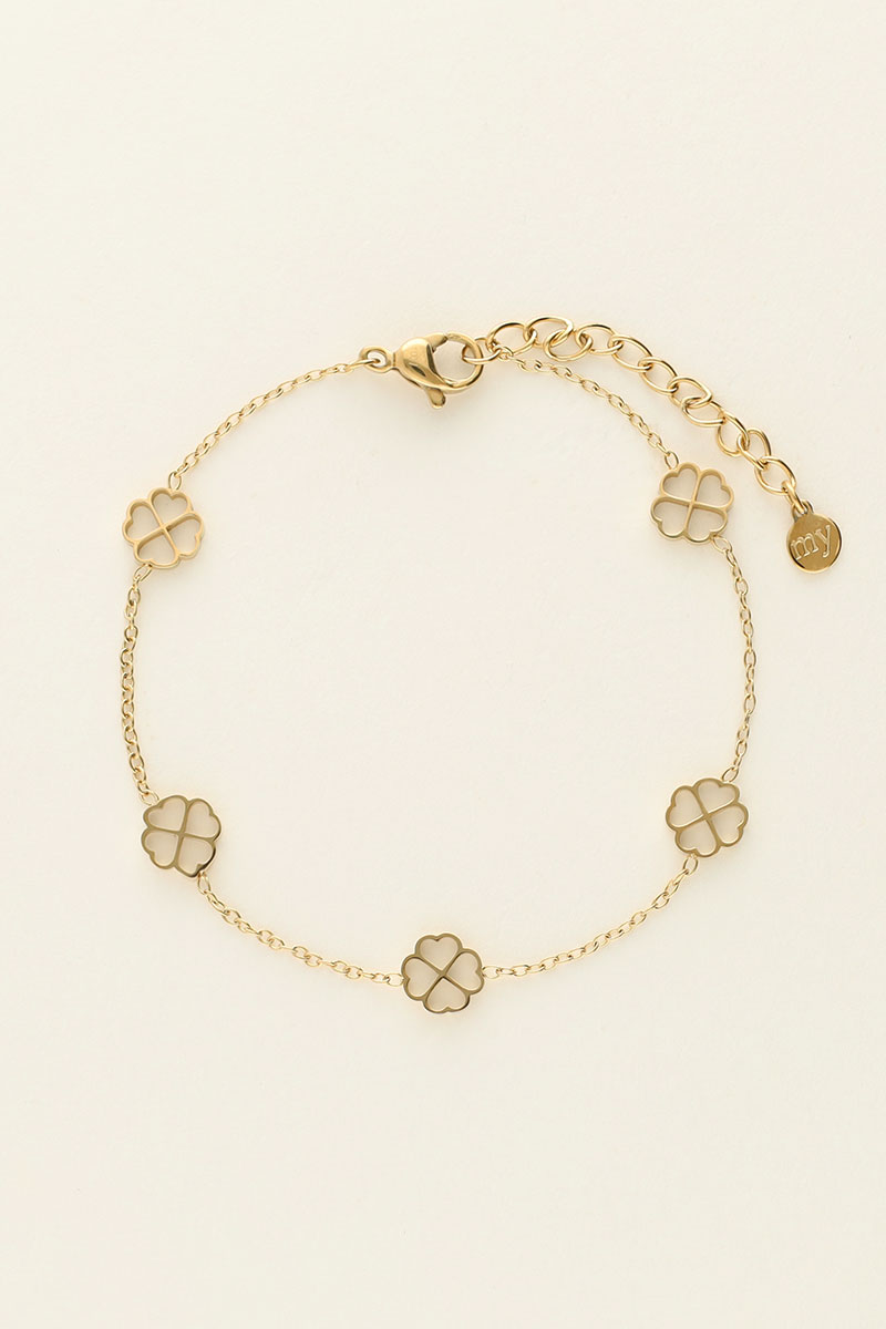 Bracelet with clovers | My Jewellery