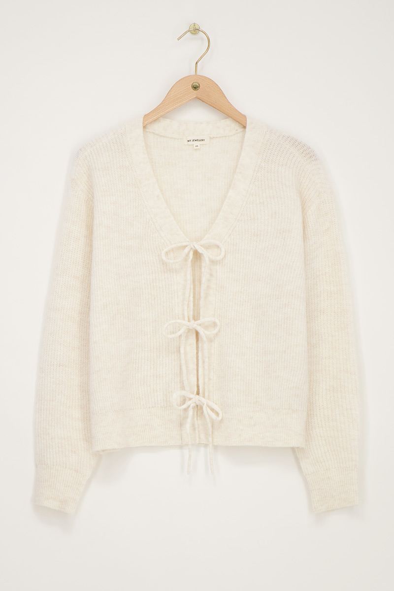 Cardigan avec nœuds | - My jewellery - Modalova