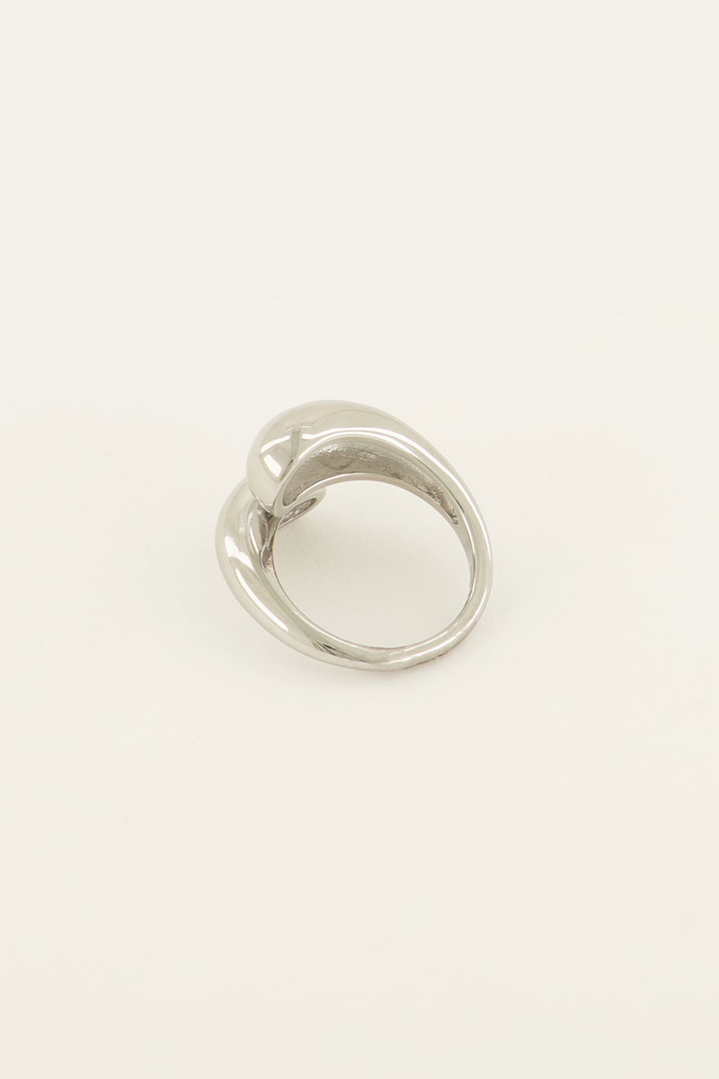 Ring met wikkel & bolling | My Jewellery