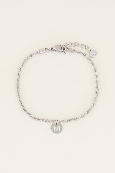 Armband Hanger Letter Goud, Initialen Armband | My Jewellery