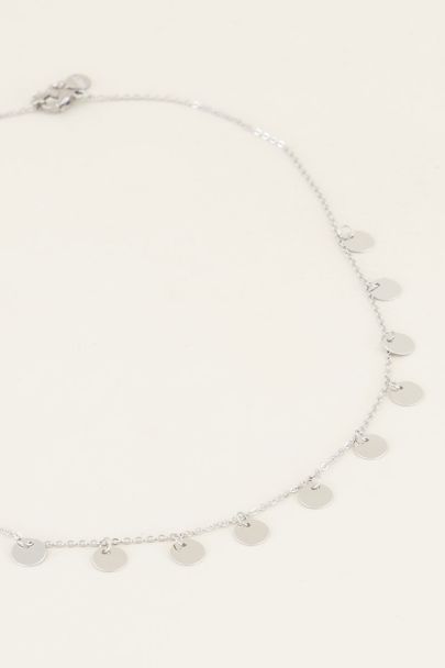 Ketting met muntjes lang My jewellery