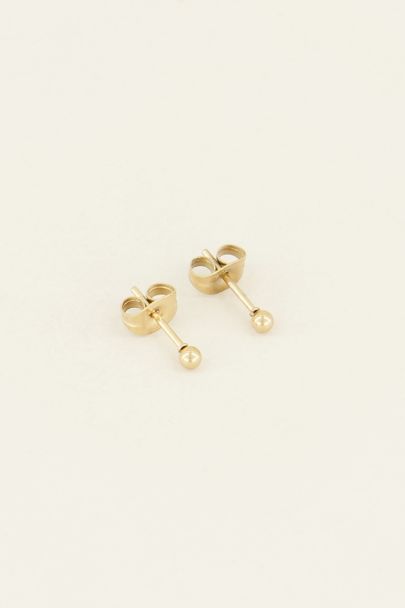 Minimalist sphere studs | My Jewellery Basic studs