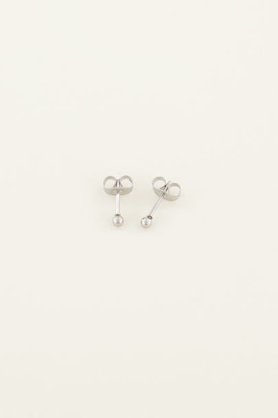 Minimalistische stud bolletje | Oorknopjes basic My Jewellery
