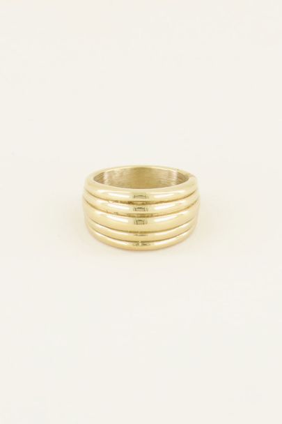 Layered ring | Stainless steel ring My Jewellery