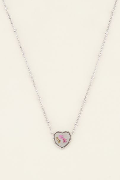 Ketting wildflower hartje | Kettingen | My Jewellery