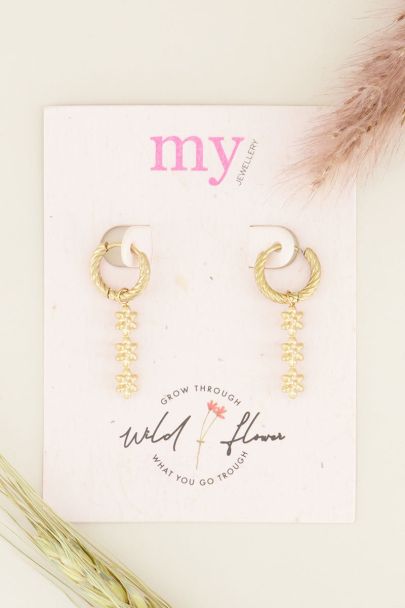 Three flowers earrings | Earrings | My Jewellery
