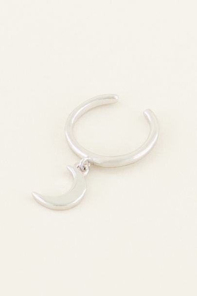 Ear cuff hangend maantje | My Jewellery