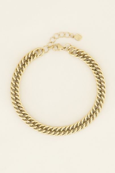 Armband brede schakels | Shop bij My Jewellery