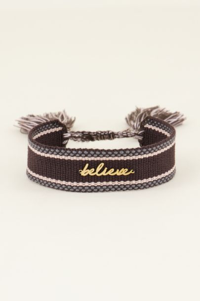 Bracelet bohème « Believe » | My Jewellery