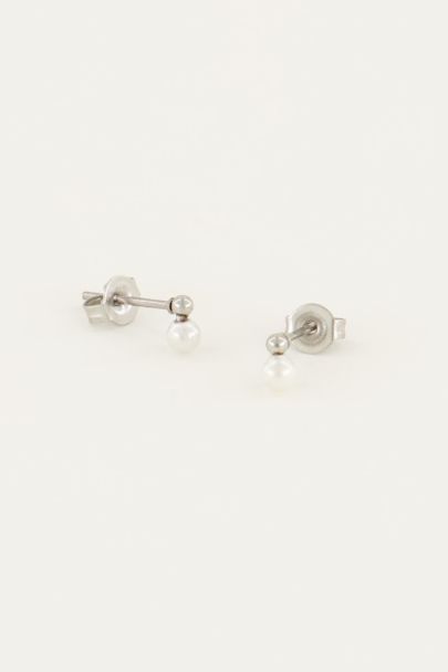 Studs parel | Trendy oorbellen | My Jewellery