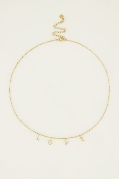 Buchstaben-Halskette Liebe | My Jewellery