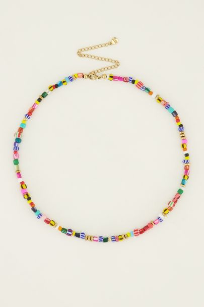 Multikleur ketting met kralen | My Jewellery