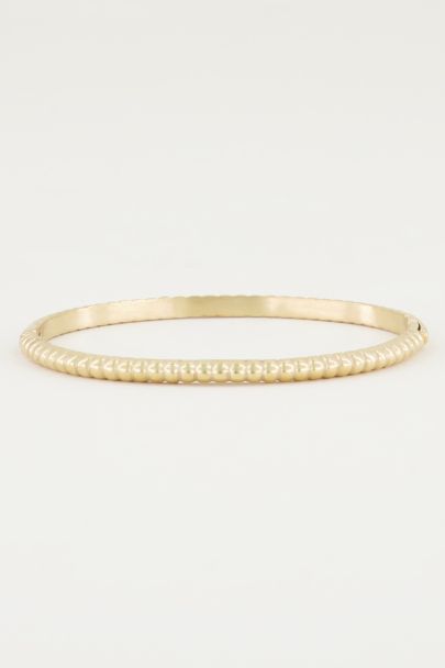 Bangle geribbeld small