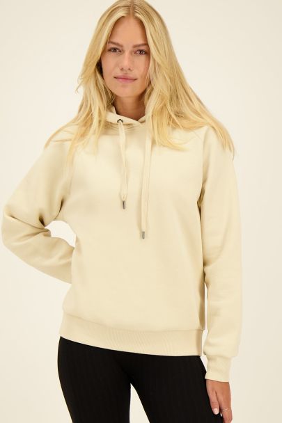 Beige oversized hoodie très belle